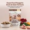 imageSuperfood Nuggets Premium FreezeDried raw Dog Food Topper or Treat Powerful NutrientDense Ingredients No Artificial additives Beef Tripe and Kale Formula 8oz  4pk BundleDuck  Kale