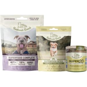 image24 oz Lamb ampamp Venison 4 oz Beef Liver Treats and Super20 Bundle