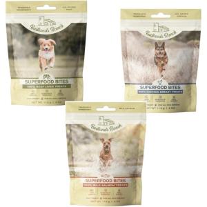 image4 oz Beef Liver Wild Salmon Chicken Breast Superfood Bite Bundle