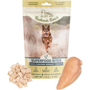 imageSuperfood Bite FreezeDried Raw Dog Treats  Protein Rich Train ampamp Reward Traceable Single Ingredient by Katherine Heigl Wild SalmonChicken