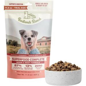 imageby Katherine Heigl Superfood Complete AirDried Adult Dog Food  High Protein Zero Fillers Superfood Nutrition 64 Ounce Pack of 4 BeefBison