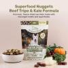 imageBADLANDS RANCH Superfood Nuggets  FreezeDried Raw Dog Treat ampamp Food Topper NutrientDense Beef Tripe ampamp Kale Formula High Protein No Artificial Additives 8oz BagBeef Tripe  Kale