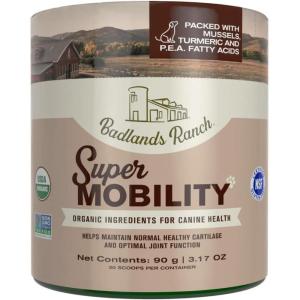 imageBadlands Ranch Super Mobility Soft Chews for Dogs  Superfood Blend with Glucosamine Chondroitin amp Eggshell Membrane  60 Soft ChewsPowder